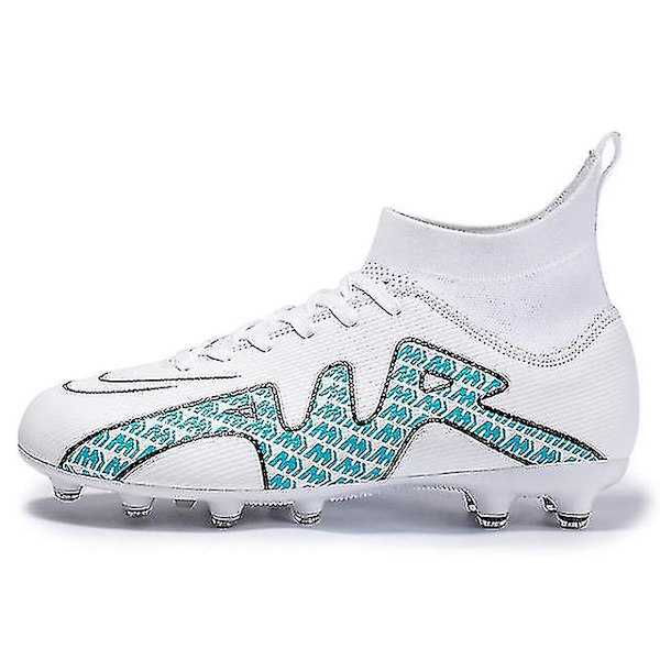 Fotbollsskor för män Vuxna barn Yttersula Halkfria unisex sneakers Z X White 33