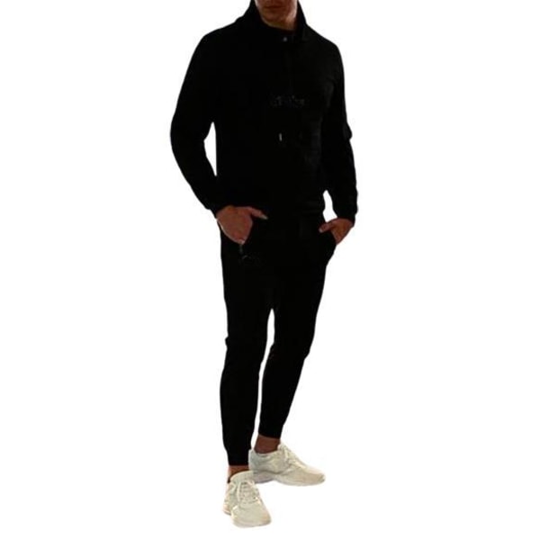 Mix and Match hettegenser og joggers Slim Fit XL - black xl