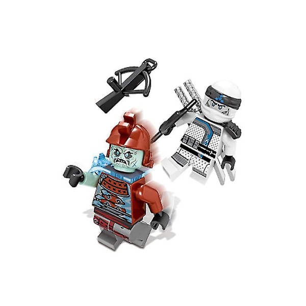 24-delad Ninja Minifigur Kai Jay Sensei Master Wu Byggstenleksakssats