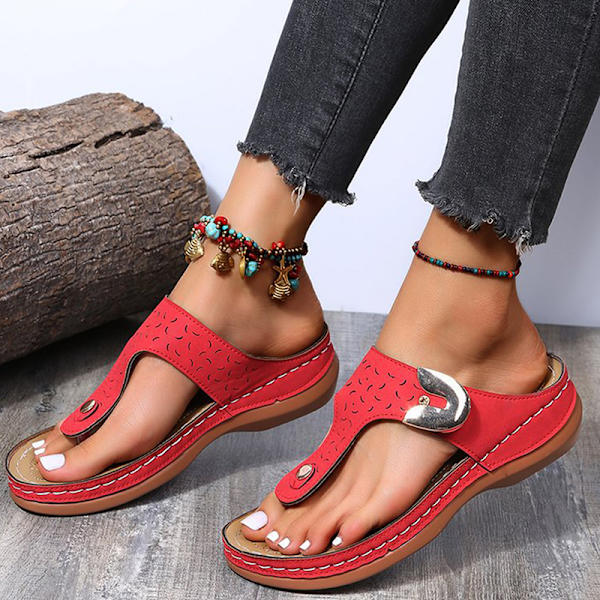 Dam Sandaler Mjuk Botten Kilar Skor Dam Sommar Sandaler Med . Blue 40