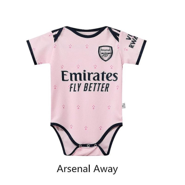 22-23 Baby Fotbollströja Real Madrid Arsenal C M(72-85cm) Arsenal Away