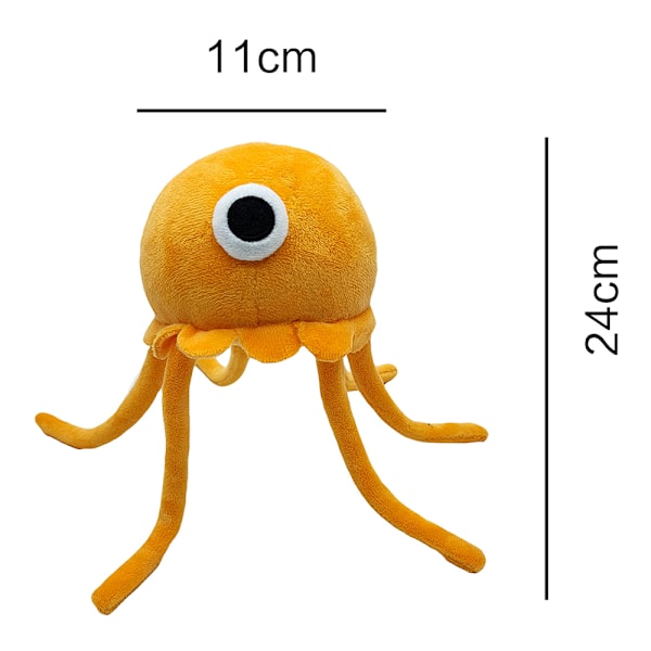 Garten Of Banban Plyslegetøj Børnespil Monster udstoppet dukke Gave W orange 25cm