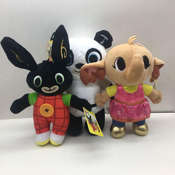 15- Bing plyslegetøj Bunny Rabbit Doll 37CMRED RABBIT RED y 37cm