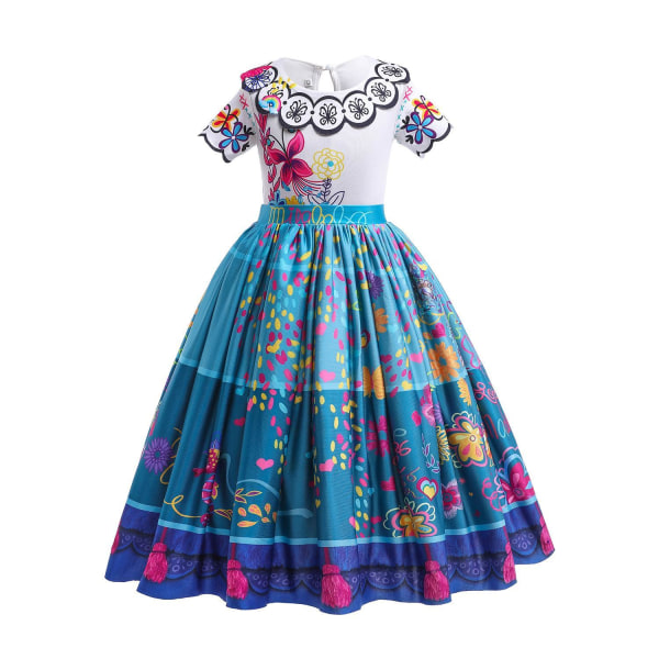 Fargerikt Encanto Mirabel maskeradedrakt. multicolor 110