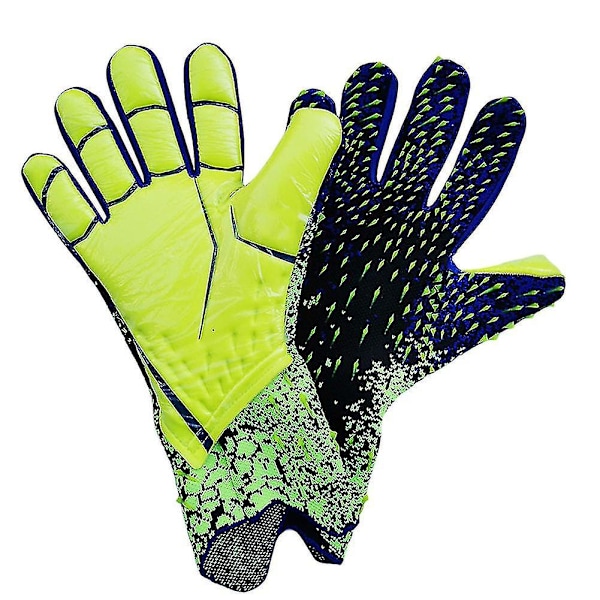 Slitesterke fotballkeeperhansker for barn Green 7
