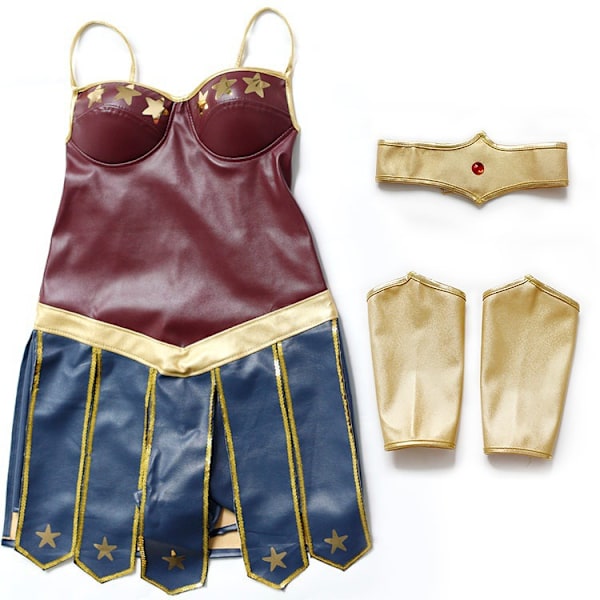Halloween kostym COSPLAY Wonder Woman v XXL