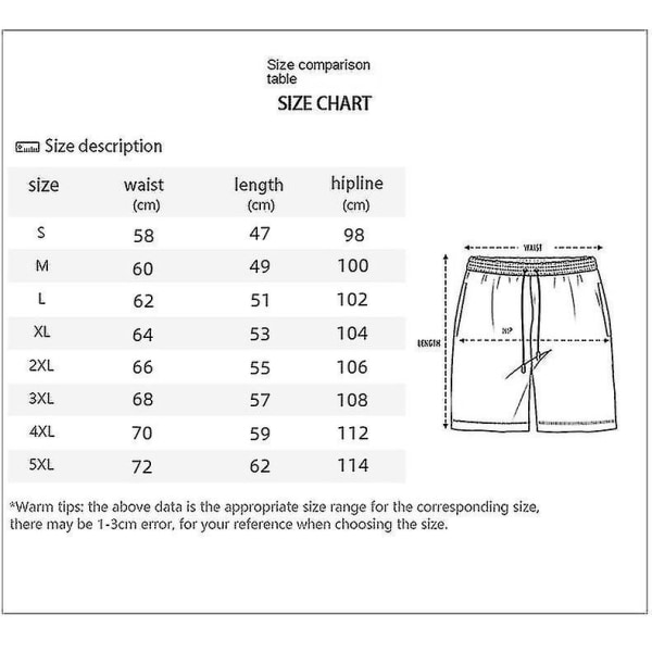 Bape shark head shorts til mænd Y H orange 5XL(195-200CM)