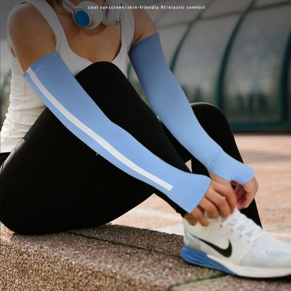 Ice Sleeve Armskydd Ice Arm Sleeves BLÅ y Blue