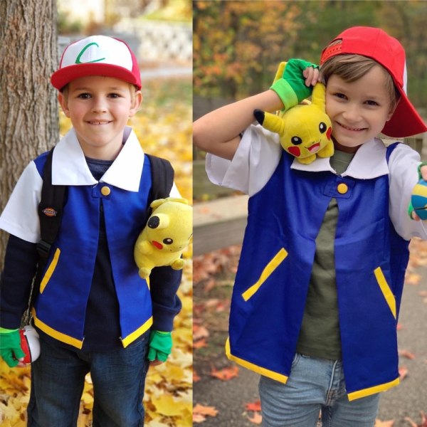 Anime blå jacka för män Cosplay Cosplay XXXL - S