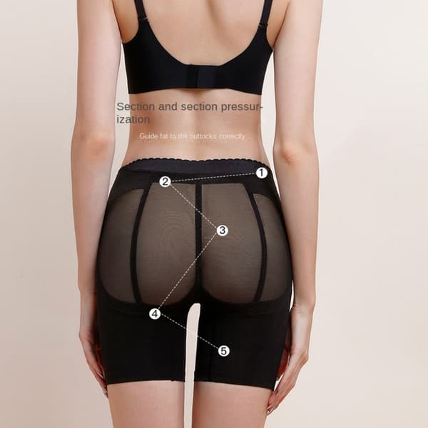 Shapewear truser for kvinner SVART y Black L