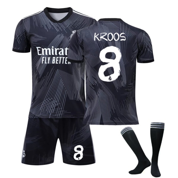 Barn / Voksen 22 23 Real Madrid 120. Y3 skjortesett yz KROOS-8 m