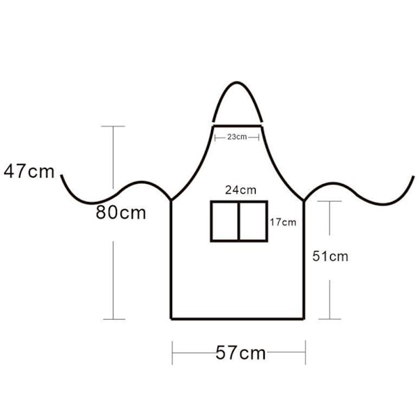 Kokin esiliina Pure Pinafore KAHVIHINNAT