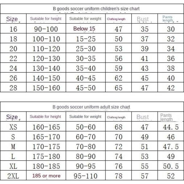 England fotballag blå treningsskjorte for voksne sett NO.7 yz 2XL