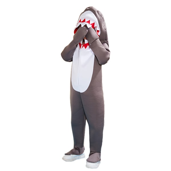 Halloweenin harmaa unisex-hai-asu Halloween V:lle M