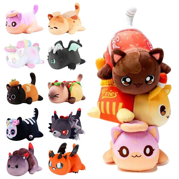 25cm Aphmau Pehmolelujætt Pehmo Meemeow Cat Dolls STYLE 4 W