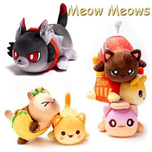 25cm Aphmau Pehmolelujætt Pehmo Meemeow Cat Dolls STIL 2 W