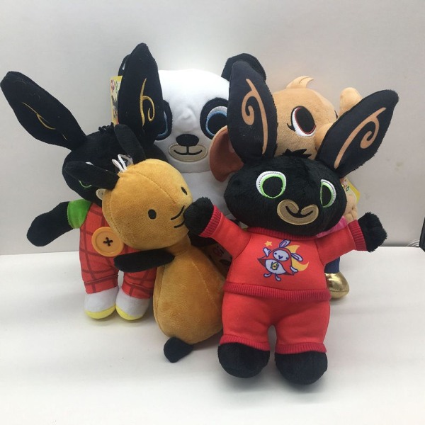 15- Bing plyslegetøj Bunny Rabbit Doll 37CMRED RABBIT RED y 37cm