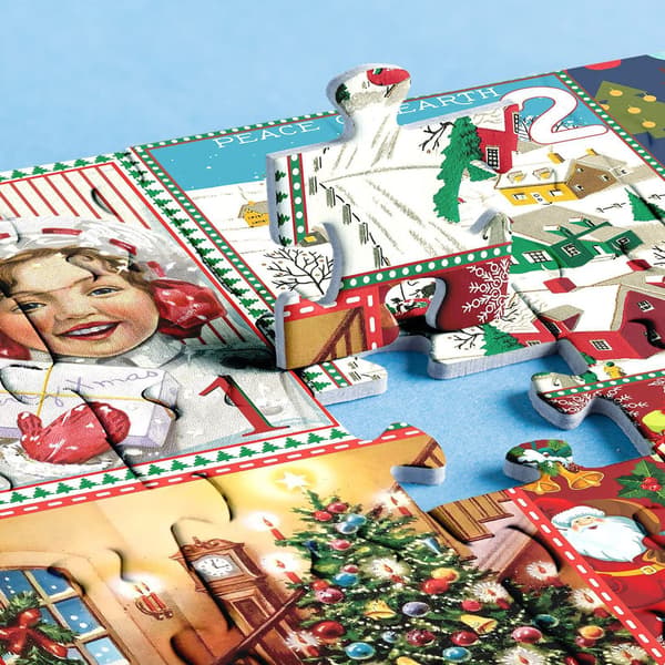 1000 palapelin palaa 24 päivän joulun adventtikalenterit
