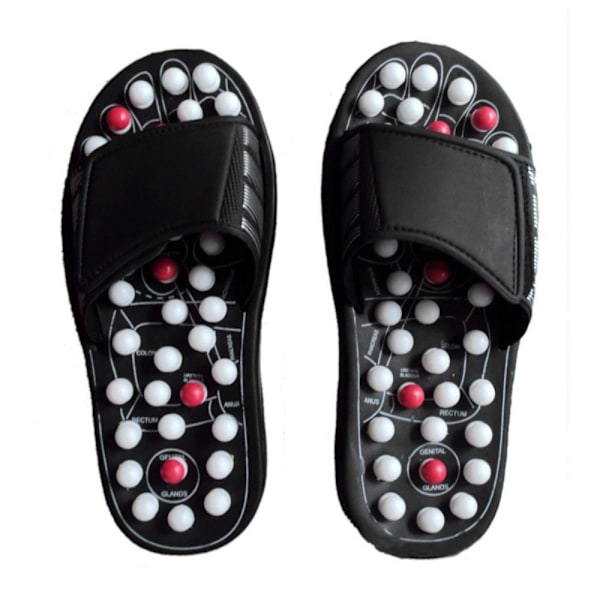 Vyöhyketerapia sandaalit Jalka Massager Tossut . 44-45 EU