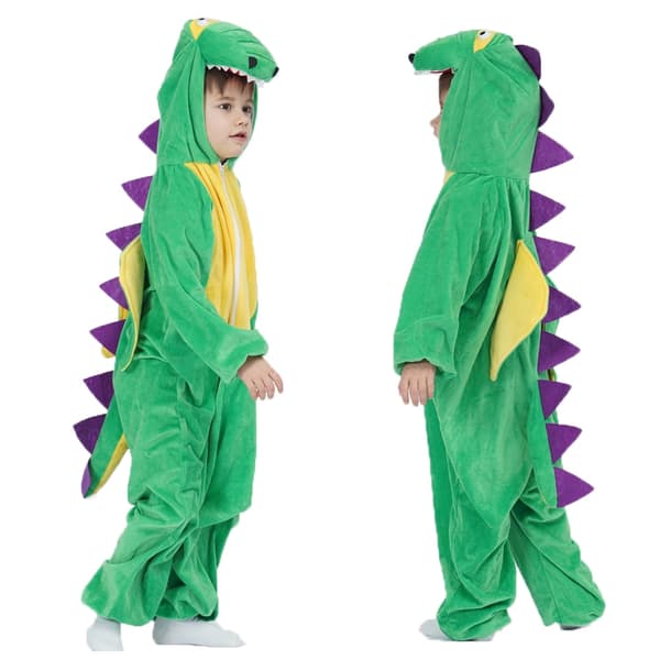 Söt Djur Dinosaur Barn Kostym Cosplay W XL