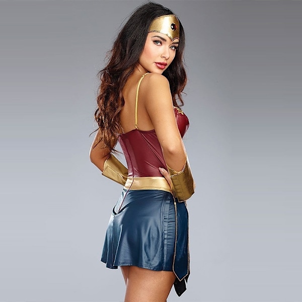 Halloween kostym COSPAY Wonder Woman v L