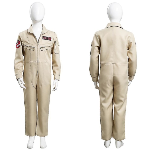 Nya Kids Ghostbusters Cosplay Kostym Jumpsuit Outfits Halloween Carnival Suit Z L