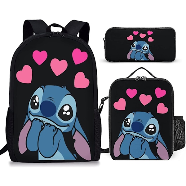 Stitch Rygsæk Sæt skoletaske. Style 28