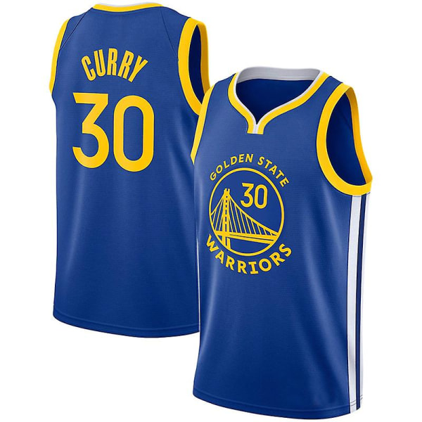Ny sesong Golden State Warriors Stephen Curry Basketballdrakt vY L