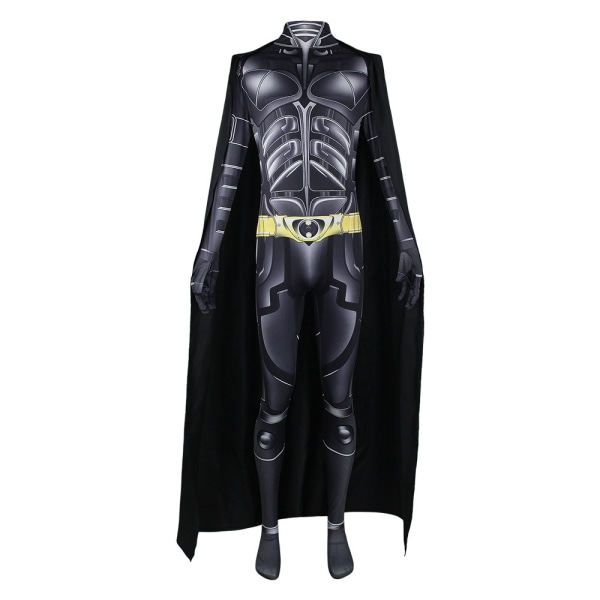 Batman Cosplay Festdräkt för Jumpsuit Rollspel Outfit L Z XL