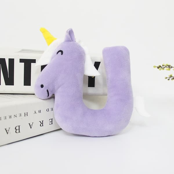 26 Style Alphabet Lore Plysjleketøy Samlerobjekt Julegave k U