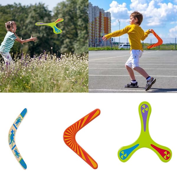 Klassiske Boomeranger V-Formet Boomerang BLÅ Blue