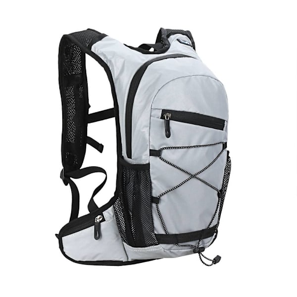 Cykel- og løberygsæk, Outdoor Reflex Large -1 Grey