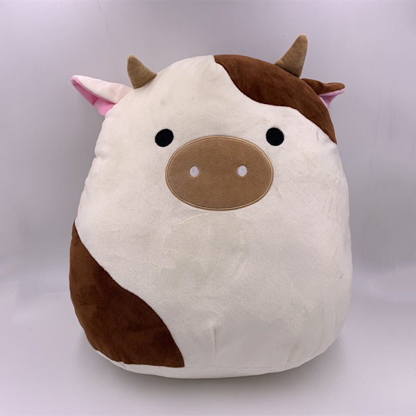 Squishmallow Connor The Cow Pehmolelu Pehmeä eläinsarjakuvatyyny. 7