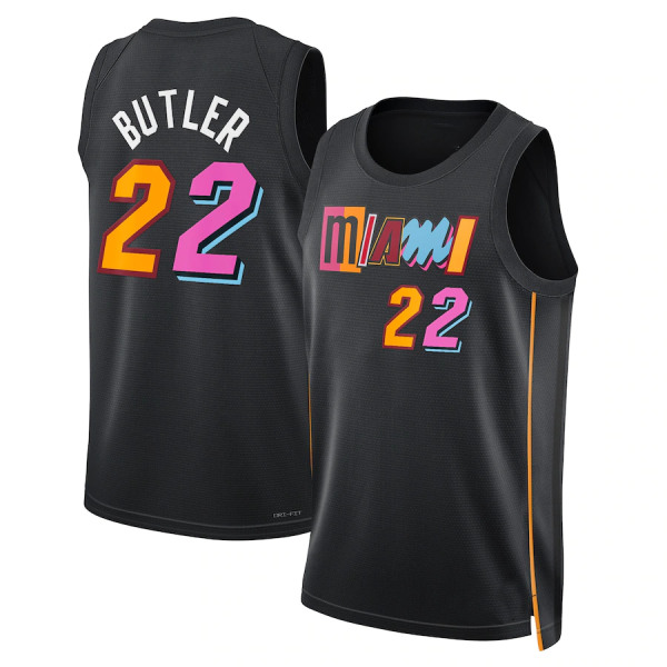 Jimmy Butler #22 Baskettröja herr Sport Uniform Ärmlös Tshirt (vuxna) vY L