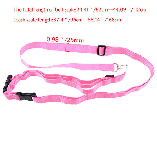 Handsfree talutushihna koirallesi - 95-168cm! . Blå