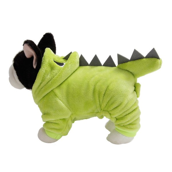 Yesbay Haoween Pet Dog Vap -huppariketjut Söpö Dinosaur Party Cospay -asu, Vaaleanvihreä - lightgreen l