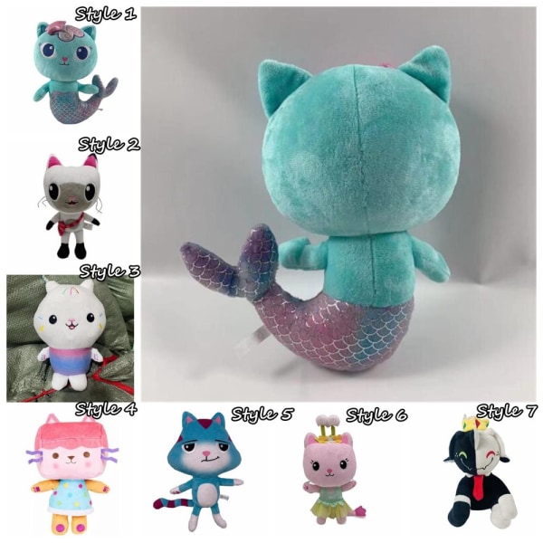 Gabby Dollhouse Plyschleksak fylld STYLE 12 Z X Style 12