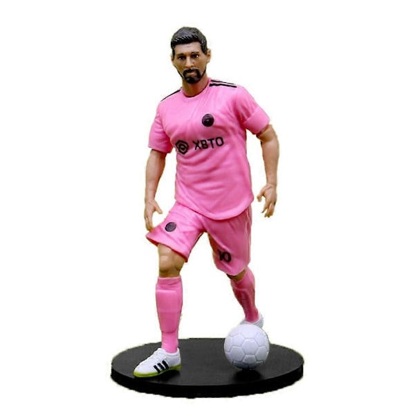 6 stk nye fodboldstjerner FIFA C.Ronaldo Messi Mbappe Model Dukker Cartoon Søde Actionfigurer Biltilbehør Fodboldfans Gaver-Perfekt2 1