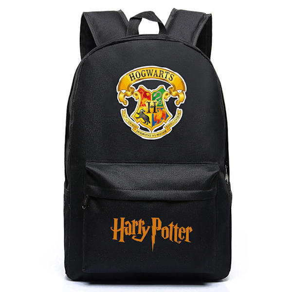 Harry Potter skolväskor runt ryggsäck rese datorväska -1 black