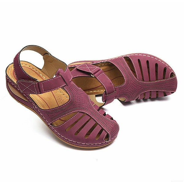 Naisten ortopediset sandaalit, suljetut kesätossut. beige tag size 42=uk 7.5