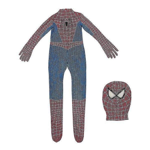 Flash# Spider-man Bodysuit Suit Myers Cos Suit Expedition Animasjon Cosplay kostyme for barn Z X Style 7 140