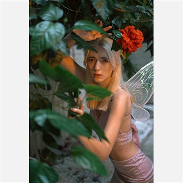 Halloween-asut Fairy Wings Dress-Up Wings y blue