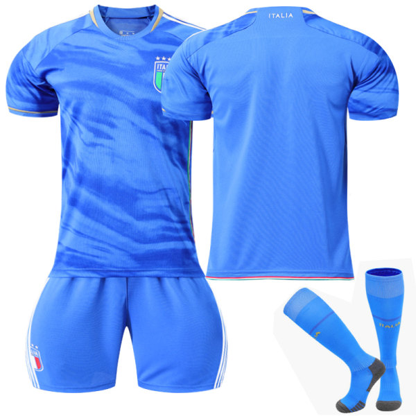 Italia hjemmeskjorte 2023/24 Fotballskjorte Z X 22(120-130CM)