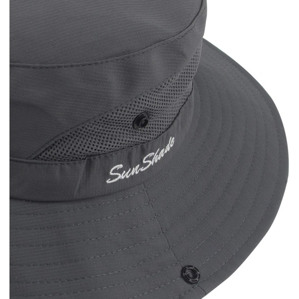Hestehale solhat til kvinder UV-beskyttelse Foldbar mesh bred skygge