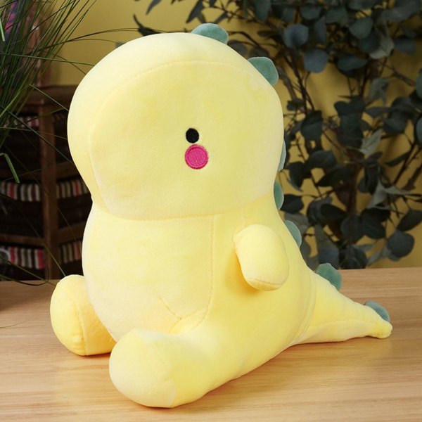 Plysj Dinosaur Leketøy Utstoppede Plysj Leker GUL 35CM W yellow 35CM-35CM