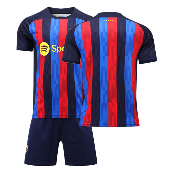 22-23 Barcelona fotballdrakter Hjem Fet Voksen C 2XL(190-200)