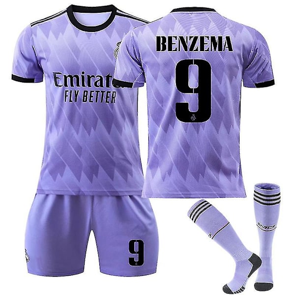 Benzema kotipaita, vieraspaita Benzema 9 vY 2223 Away M