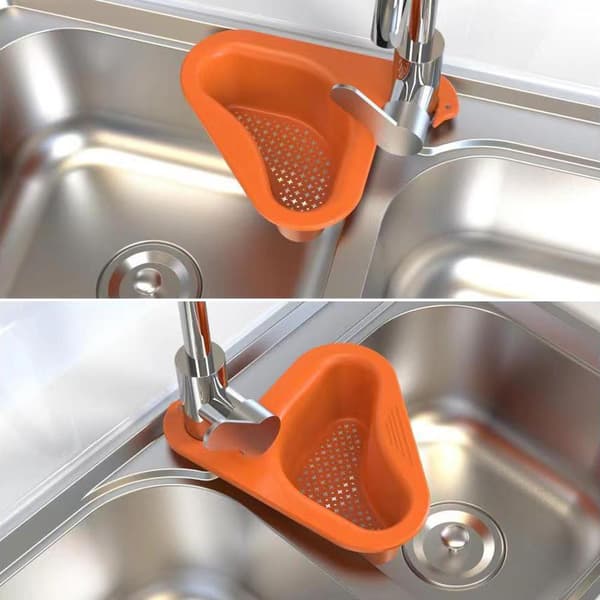 Huuhtelulaatikko Huuhtelukulhon siivilä pesualtaan W Orange 1-Pack