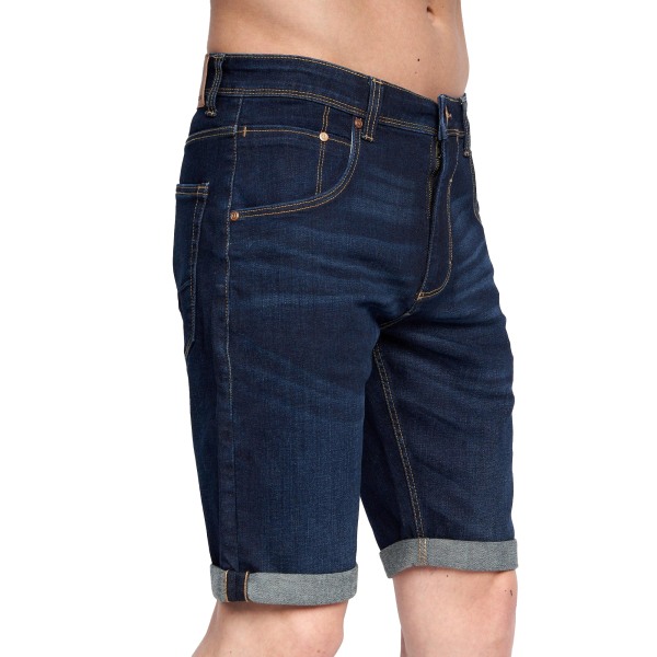 Duck and Cover Herr Musstone Denim Shorts Z X Raw Wash 32R