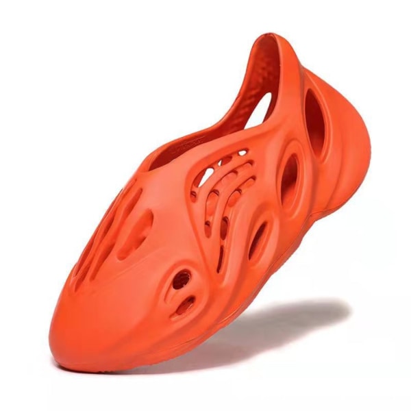 Unisex strandskor Sport sandaler Sommar duschtofflor . Orange 36-37